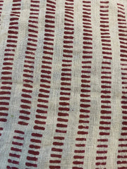 Drelith Block Print Handloom Linen Fabric